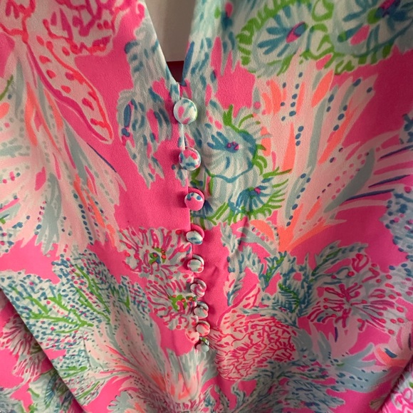 Lilly Pulitzer Cally soft shift, size 16 - Picture 5 of 9